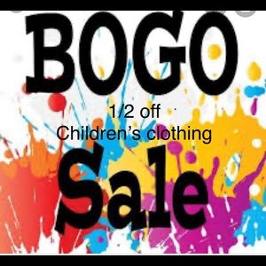 BOGO 1/2 OFF!!!